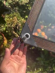 ผ้าใบกันน้ำแบบโปร่งใส! 🌧️ ☀️     สมบูรณ์แบบสำหรับการสร้างบรรยากาศอบอุ่นในพืชและระเบียง!