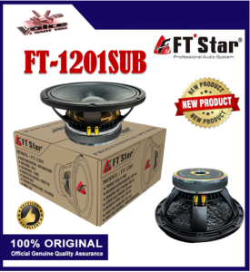 [VOICEBALL] FT STAR PROFESSIONAL SPEAKER FT-1201SUB/1000 WATTS/8 OHMS