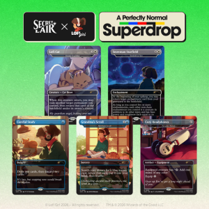 Secret Lair x Lofi Girl: Beats to Cast To SLD MTG Non foil