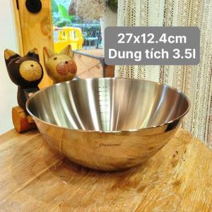 Âu trộn CHOCKMEN tô trộn bát trộn chậu trộn bánh thố trộn thau trộn CHOCKMEN âu trộn đồ inox