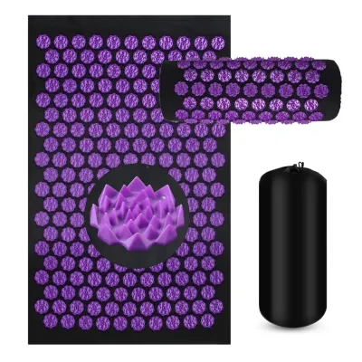 【HOT SALE】 3PCS Massage Cushion Yoga Acupressure Mat Acupuncture Massage Mat Relieve Stree Back Body Pain Spike Mat Foot Massager Shakti