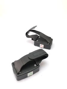 Thread Exercise Bike Pedals Plastic Texture Anti Slip Base Adjustable Foot Strap Suitable for Cycling Machines Repair