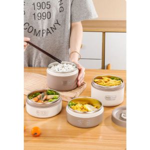 Rantang Susun Food Carrier Tahan Panas Portable Stainless Kotak Bekal Makan Multifungsi Anti Tumpah