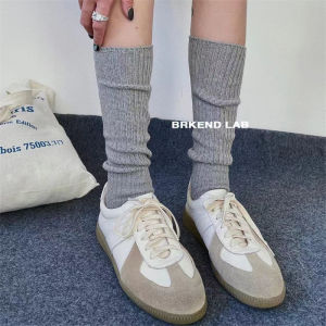 ถุงเท้าสำหรับผู้หญิง สไตล์เกาหลี ฤดูใบไม้ผลิและฤดูใบไม้ร่วงใหม่สีทึบผ้าฝ้ายโลลิต้านักเรียนถุงเท้ายาวอเนกประสงค์ สวมใส่สบาย จัดส่งจากประเทศไทย