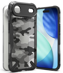 RINGKE® FUSION X Heavy Duty iPhone Air Augmented Bumper Clear Hard Back Shockproof Superior Protection Protective Cas