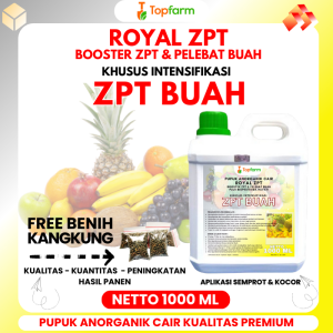 Pupuk Topfarm / Pupuk Zpt Pembesar Buah / Pupuk Pelebat Buah Zpt / Pupuk Zpt Pelebat Buah Cabe / Pupuk Zpt Pelebat Buah Padi / Zpt Pembesar Buah Semangka / Zpt Pembesar Buah