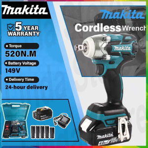 Makita 48V 6Ah Cordless Brushless Impact Wrench 2 Battery Electric Ratchet Wrench