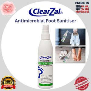 ClearZal® Antimicrobial Foot Sanitiser 118 ml / 4 oz (Exp Date 08/2028)