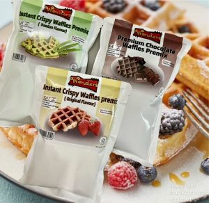 Instant Waffles Premix ( 3 Flavors x 500g each )