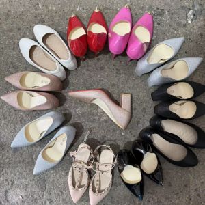 Free Shipping Clearance Stock Plus-Size High Heels Office-Appropriate High Heels Mixed Batch Of High Heels