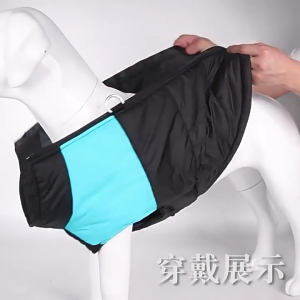 Winter Dog Coats Color Blocking Windproof Dog Snowsuit Dog Coat Doggie Jacket Puppy Outfit Easy to Wear