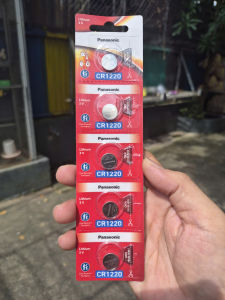 Pin Panasonic CR1220 / CR 1220 Lithium 3V vỉ 5 viên - Chính hãng