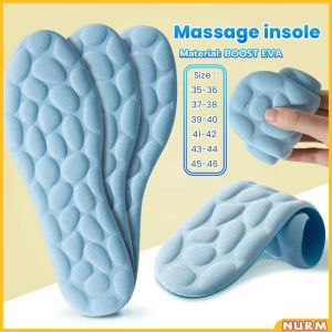 Nurm Comfortable Massage Memory Foam Insole Pebbles Sole Breathable Shoe Cushion Sport Running