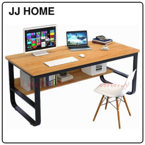 【JJ HOME】【U Frame Computer Table】Study Table / Computer Desk with Shelf Multiple Sizes Available