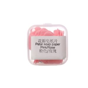 Portable Hand Soap Tablets Soap PaperDisposable Soap Slices Petal Soap Sheets