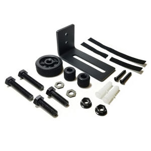 8 IN 1 Adjustable Sliding Barn Door Floor Guide Set Metal Heavy Duty Sliding Door Floor Bottom Guide Rail Roller