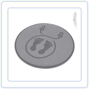 【Pure Care】 TPE Skipping Rope Mat | 6mm Thickened Jumping Mat | Indoor NoiseReductionAnti-Slip