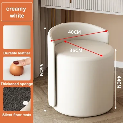 Nordic Stool Makeup Stool Home Girls Bedroom Vanity Chair Stool Simple Modern Make up Chair Dressing Stool Room Simple