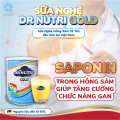 Sữa nghệ Dr Nutri Gold bổ sung Curcumin, tăng cân, phục hồi sức khỏe cho bệnh nhân ung thư, hậu phẫu, phòng loãng xương. 