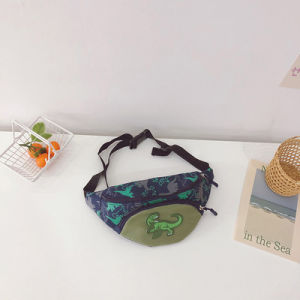 MT Kids Dinosaur Print Waist Bag Fashion Belt Chest Bag for Girls&Boys Cute Crossbody Sling Bags