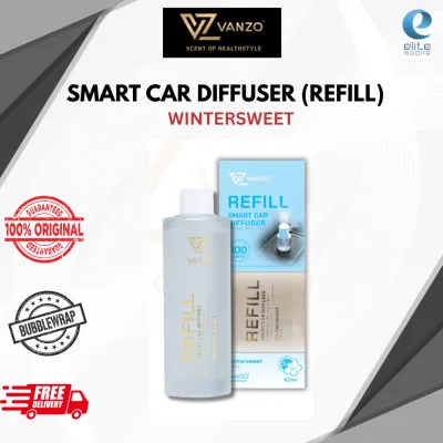 [NEW] VANZO Smart Car Diffuser(REFILL PACK) 100ML Smart Vibration Sensor Multiple Spray Modes