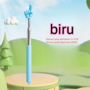 Stainless Steel Extendable/Jari Mengajar Pointer/Kelas Papan Tulis/Mengajar Pointer Stick/Panjang 68cm Untuk Presenter