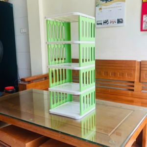 Tủ Giày nhiều tầng ghép nốiKệ dép sọc đựng đồ đa năng 4 5 tầng để giầy dép nhiều ngăn thông minh Vuadienmay