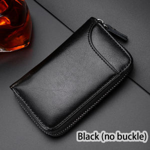 High-capacity Fashion Multifunction Key Holders Men Women Key Bag Organizer Zipper Pouch Car Key Wallet Housekeeper Keys Case with Id Credit Card Holders