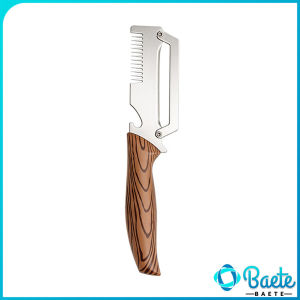 Baete 3 In 1 Stainless Steel Peeler Kitchen Vegetable Fruit Slicer Julienne Shredder With Bottle Opener