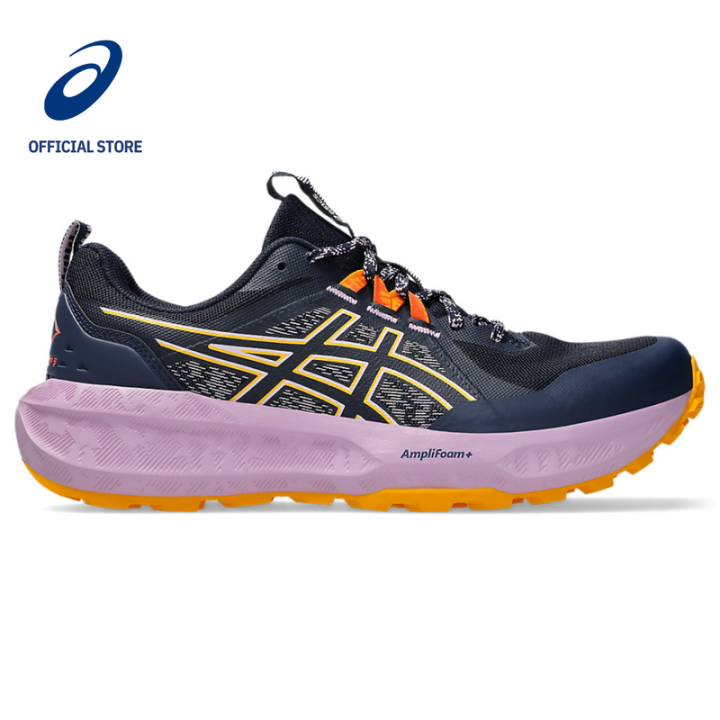 ASICS GEL-SONOMA WOMEN TRAIL RUNNING SHOES IN MIDNIGHT/LIGHT UBE