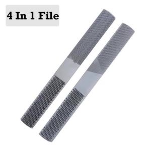 xpkQ 1 piece of four in one double cut alloy steel file DIY wood carving file woodworking polishing tool redwood file metal polishing 2Z6B7
