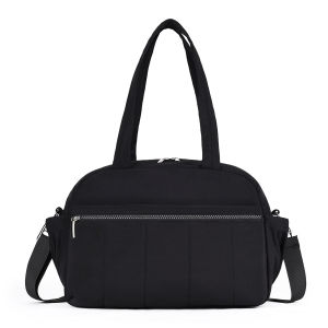 SG RumahHome® Large Capacity Lightweight Puffy Travel Bag Puffer Duffel Bag Luxurious Sport Fitness Bag Crossbody Bag with Dry and Wet Separation Bags