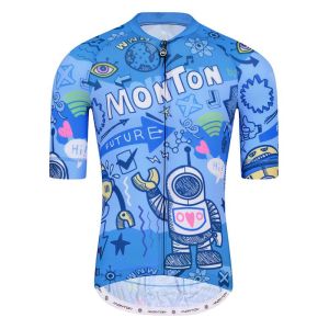 MONTON MENS SHORT SLEEVE JERSEY LIFESTYLE ROBOTS