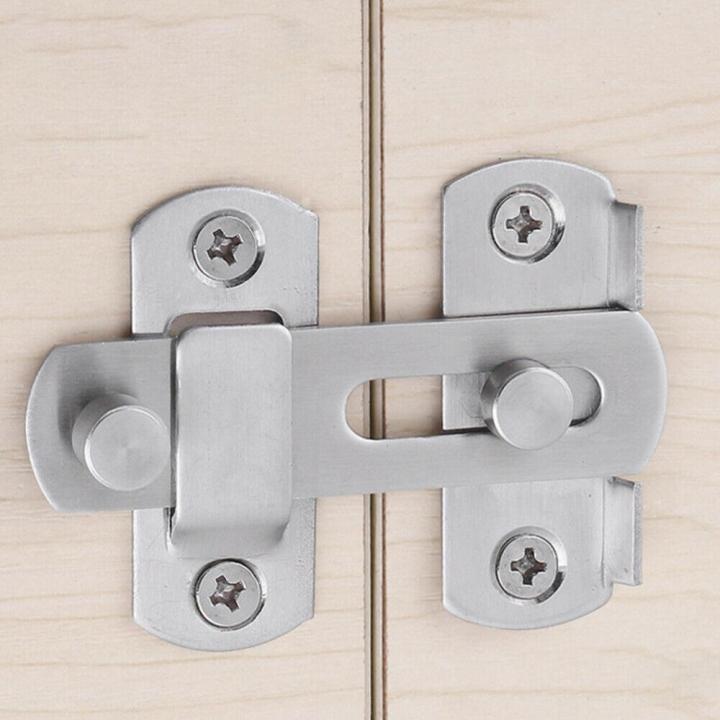 Stainless Steel Right Angle Hasp Sliding Door Window Locks