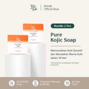 Biotalk Bundling [2 PCS] Pure Kojic Soap