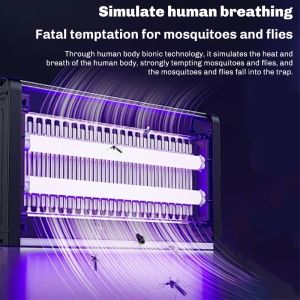 ZEEMIN Mosquito Killer Lamp 110V/220V Electric Insect Killer Electric Pest Repellent  UV & LED Lamp Powerful Bug Electric Mosquito Kill