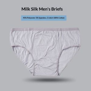 JJT Comfortable Cotton Mens Briefs with Antibacterial & Breathable Design One-Piece Disposable Underwear for Daily Use