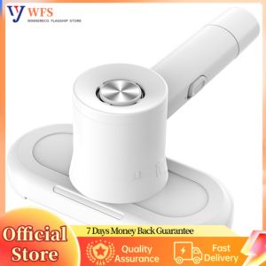 Portable Cordless Handheld Vacuum with UV-C Light HEPA Filter Powerful Suction for Pet Hair Bed Bug Treatment Easy to Carry