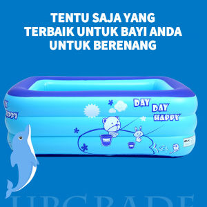 120CM 150CM 180CM 200CM KOLAM RENANG ANAK JUMBO KOLAM RENANG KARET KOLAMRENANG ANAK BESAR MURAH KOLAM RENANG MANDI ANAK OCEAN POOL