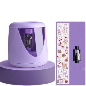 FDGFGG Cute Cartoon Children Pencil Sharpener Office School Supplies Kids Gifts Electric Switch Kindergarten Gift Students Stationery Automatic Sharpeners Automatic Pencil Sharpener Carba Bear Pencil Sharpener