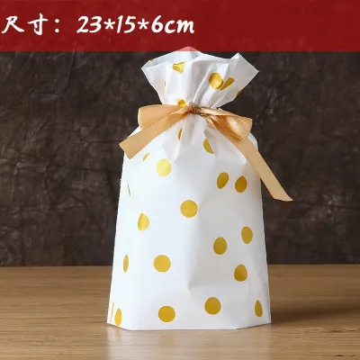 [SG] 🎁 Gift Bags | Birthday Gift Wrapping Bags | Goodies Bags | Drawstring Candy Bags | Baking Cookies Pastries Party Su