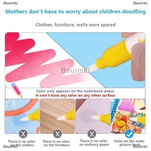 [COD] Bsuimki Màu Sách Vẽ Tranh Đồ Chơi Ma Thuật Nước Vẽ Sách Trẻ Mới Biết Đi Graffiti Đồ Chơi Tự Làm Thủ Công Đồ Chơi Cho Trẻ Em Quà Tặng