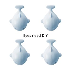 FORTUNESS 4PCS Cartoon Whale ic Sealing Clips Plastic Sealed Food Bag Clips Practical Fresh-keeping Refrigerator s for Household