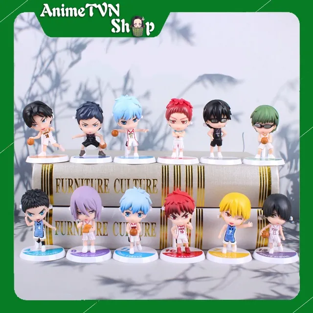 (Có lẻ) Set Combo 18 Mô hình Anime/Manga Kuroko no Basket (Tuyển thủ vô ...
