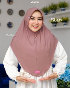 Bergo Jersey Yasmin Ys 229 Kameela Instan Yasmin Hijab Bergo Instan Terbaru Yasmin Kerudung Instan Yasmin