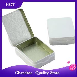 [Chandrae] กล่องเก็บของดีบุกใหม่กล่องเก็บโลหะขนาดเล็กกล่องใส่เหรียญเครื่องประดับกล่องเก็บขนมงานแต่ง