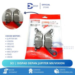 3CI DISPAD DEPAN JUPITER MX / VIXION / VEGA R / MIO M3 / KAMPAS REM / DISPAD DEPAN / BRAKE PAD KIT