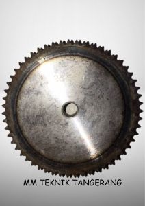 Sprocket RS 25 x 55 T Gear Rantai Single Gir gigi Z 55T RS25 -1 25Z55 25X55T 25-1 tipe B