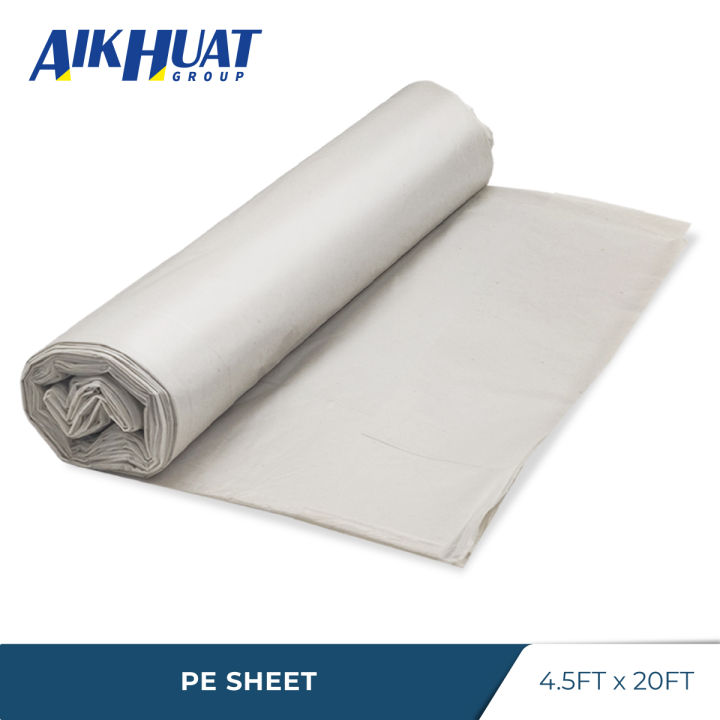 4 1/2 X 20FT PE Sheet Multipurpose Plastic Sheet Covering Floor & Wall ...