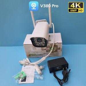 V380 8MP HD 1080P IP CCTV Camera Outdoor Waterproof Wifi Kamera PTZ lens support Motion Night vision